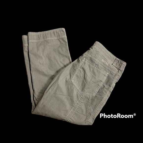 Pacific Trail relaxed fit straight leg nylon and cotton hiking pants siz…